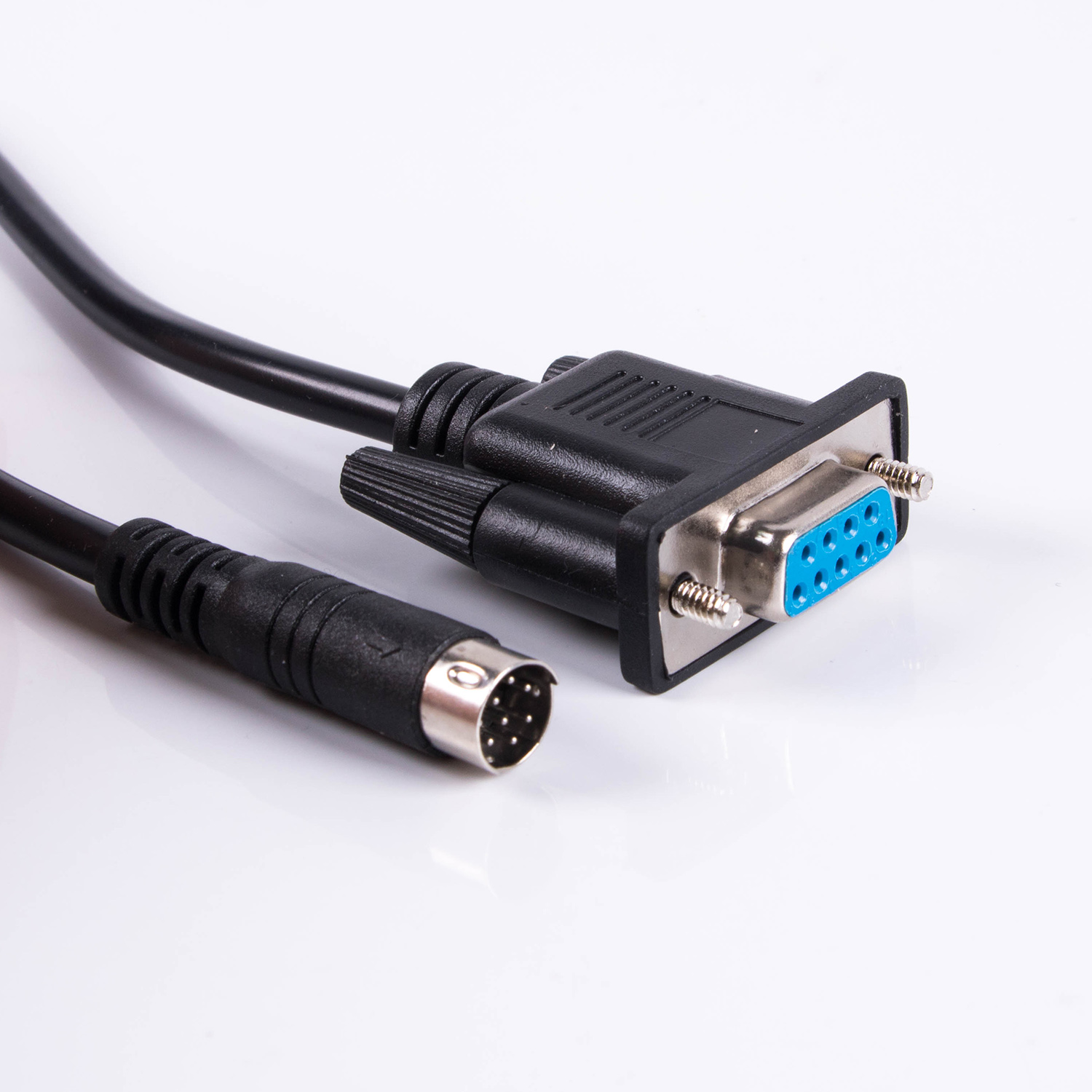 1761-cbl-pm02 USB DB9 to 8 Din RS232 Serial Programming Cable for Allen Bradley PLC 1000 1100 1200 1400 1500 Series. 