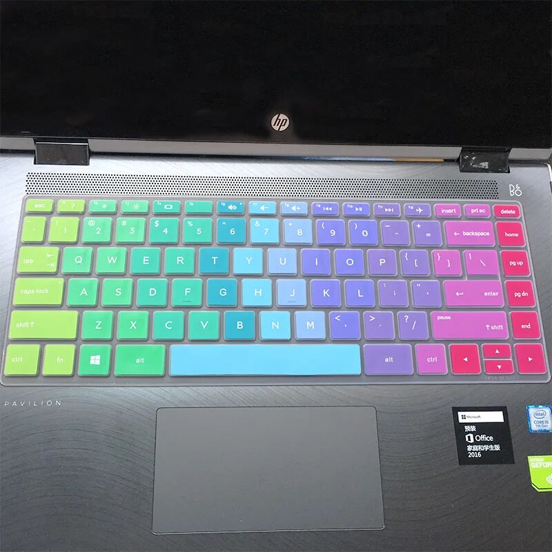 【3C VictoryEagle】For Pavilion 14-al108tx 14-al168tx 14-al022tu series Laptop keyboard Silicone Keyboard Skin. 