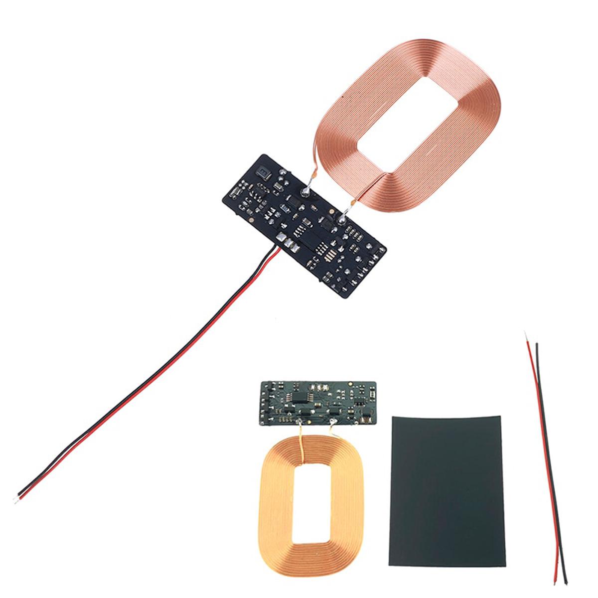 【VisioN Shop】New Qi Wireless Standard Universal Wireless Charger Board With Coil DIY QI Wireless Receiver