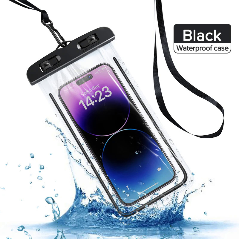 Qoovi ipx68 universal waterproof phone case water proof phone bag