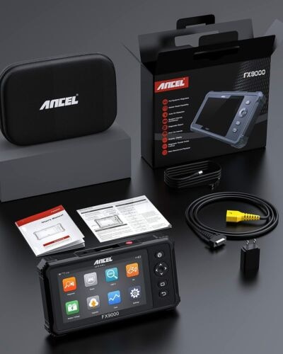 ANCEL FX9000 All System Car OBD2 Diagnostic Scanner Professional BMS/DPF/ IMMO/SAS/EPB/TPMS/AFS/Oil Reset OBD2 Diagnostic Tool. 