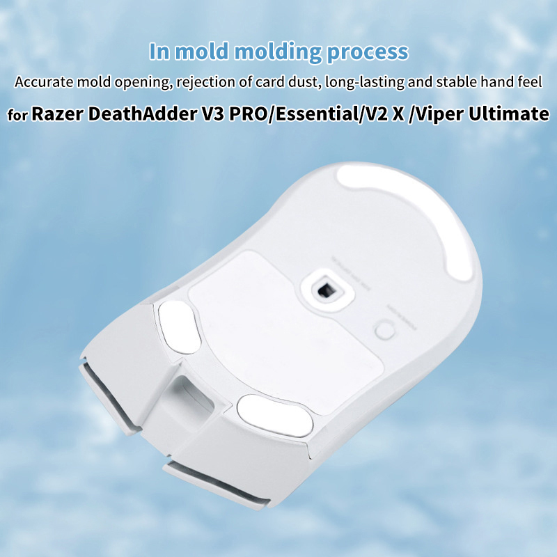 1 Set Mouse Skates Gaming Mouse Foot Pads Sticker For Razer DeathAdder V3 PRO/Essential/V2 X /Viper Ultimate E-Sport Gamer Creek