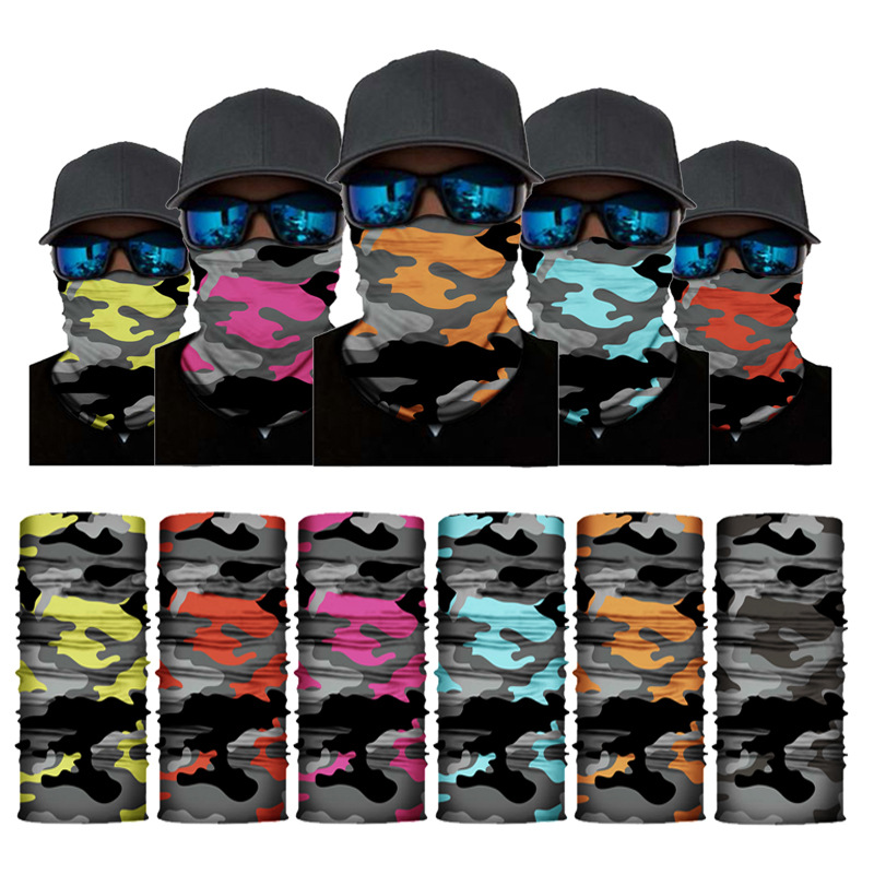 Multifunctional Magic Head Buff Bandana  Unisex Washable Good Fabric Random Selection. 