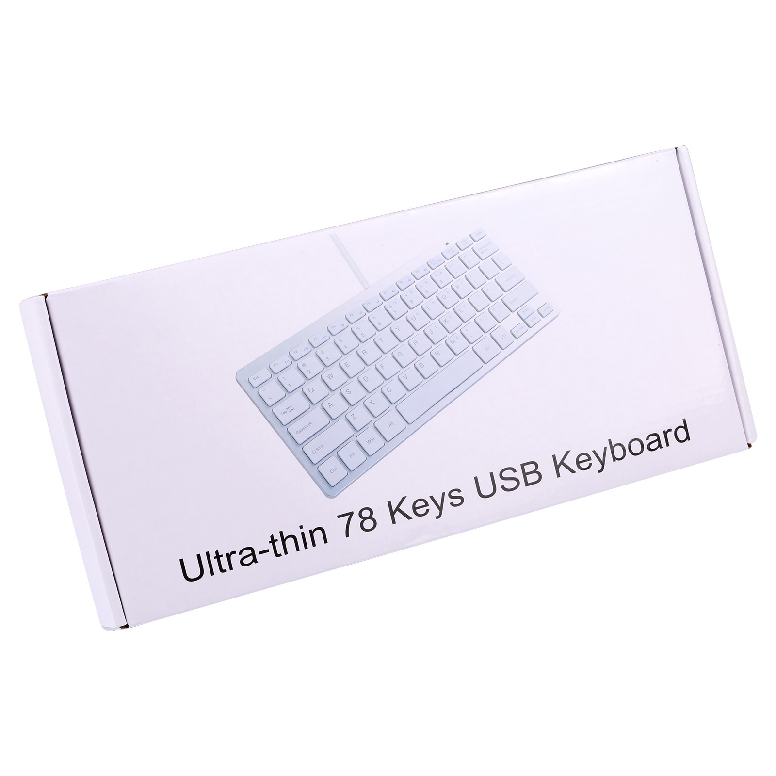 450 78 Keys Ultra-thin USB Wired Keyboard. 