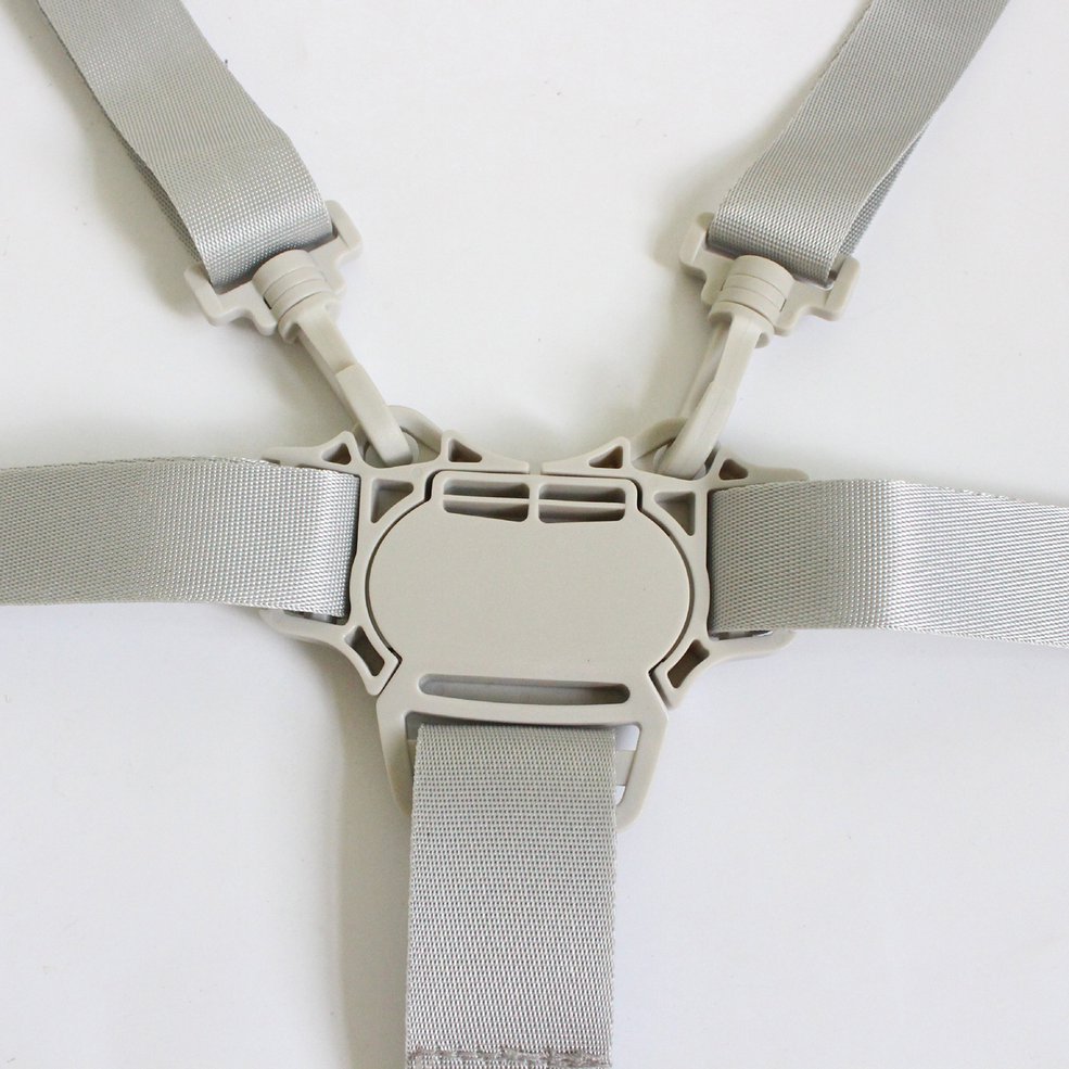 High Chair Harness Adjustable Child Chair Strap With Buckle 5 Point For Baby. 