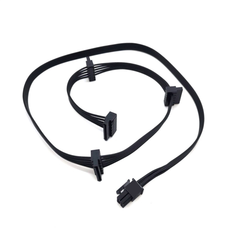 Original XFX Pro Modular Cables PCIe 8Pin GPU VGA, EPS 12V CPU, SATA IDE 4Pin HDD SSD Fan Power for XFX Pro 1000W 850W 750W 650W. 