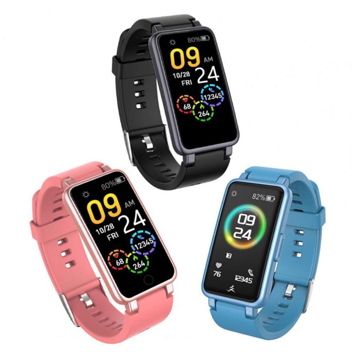 C2 PLUS Smart Watch 0.96 Oled Display Heart Waterproof Fitness Smart Bracelet T3 T4 for IOS Android. 