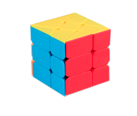 Moyu Meilong Windmill Rubik's Cube - Very Smooth 3x3 Speed Rubik's Cube Stickerless  - Easy To Use and Clean -Choice For Puzzle Enthusiasts. 