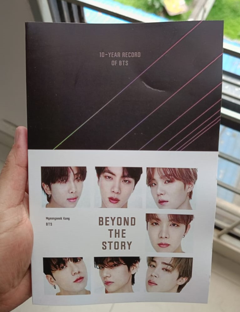 Beyond the Story: 10-Year Record of BTS  by BTS and Myeongseok Kang - Premium Quality - Paperback. 