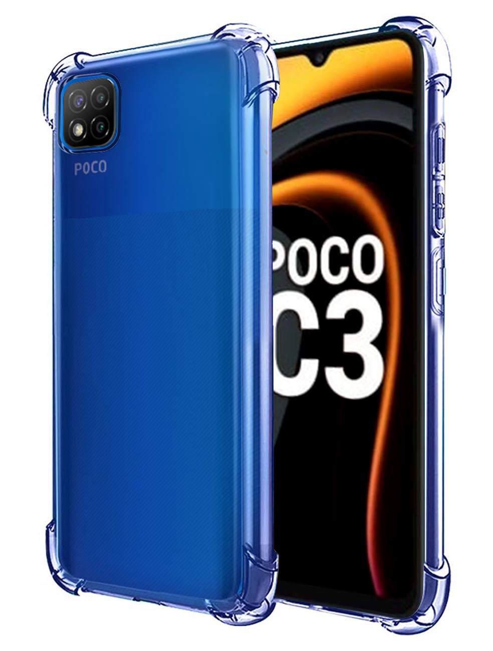 Case Poco C3 Cover New For Xiaomi Poco C3 Tpu Premium Silicone