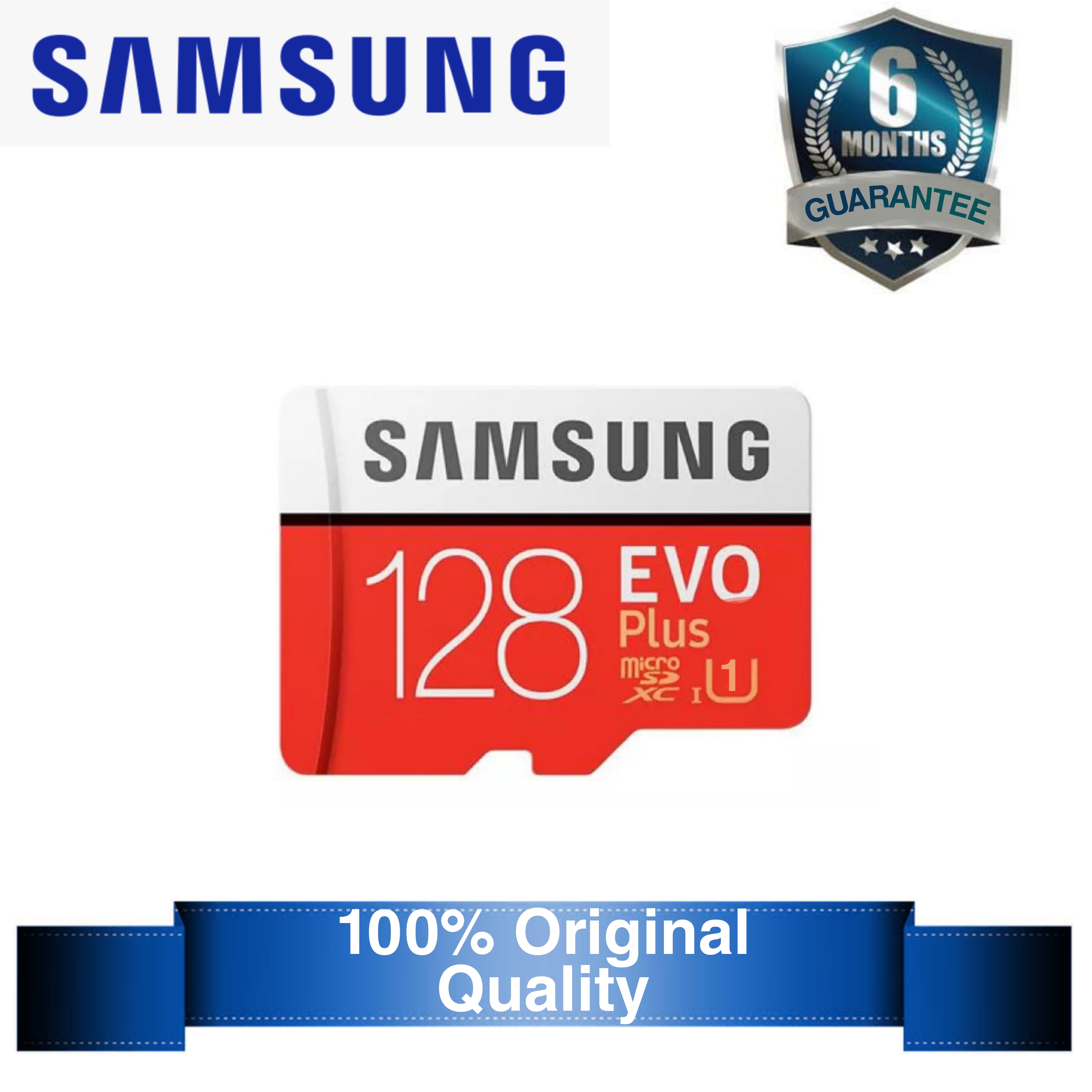 Samsung 128GB Evo Plus Memory Card for All Camera Storage Device