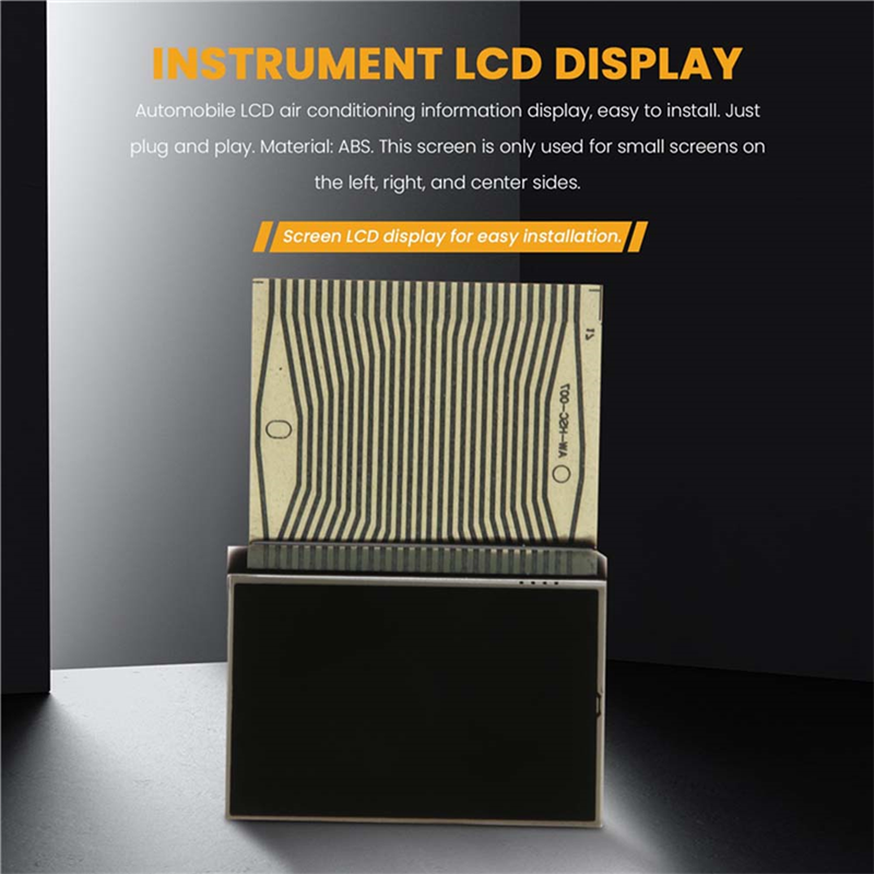 Car Dashboard Middle LCD Display Screen for W202 W210 W208 R170 1998-2002 Spare Parts Speedometer Pixel Repair Screen
