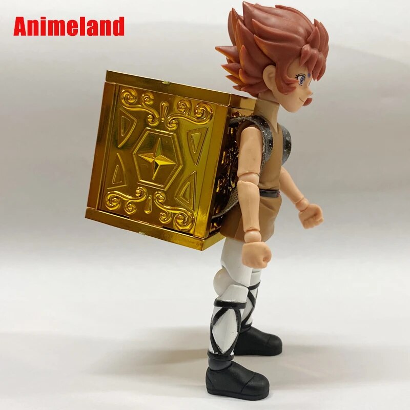 ST/ShineTime Saint Seiya Myth Cloth EX Aries Mu KiKi Gold Knights of the Zodiac PVC Action Figure Model In Stock. 