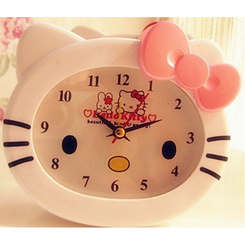 Hello Kitty Alarm Clock Table Desk Clocks For Kids. 