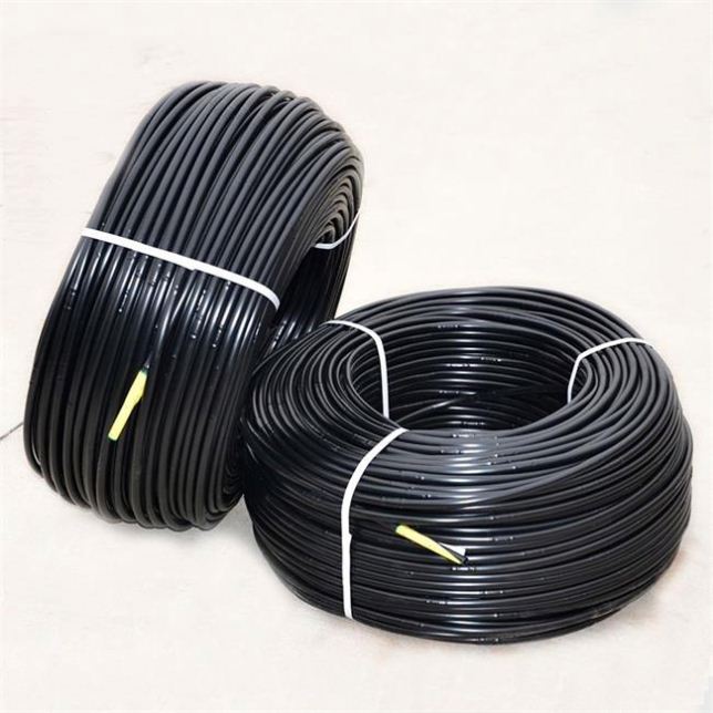 16mm Drip Irrigation LDPE Pipe with Round Emitter 30cm Spacing, Flow Rate 4 LPH, Thickness 0.8mm for Agriculture Garden Watering Drip Irrigation System.