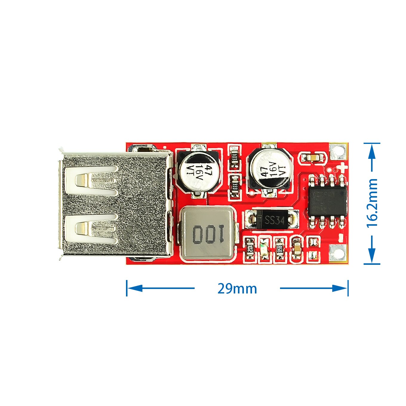 9V/12V/24V to 5V DC-DC Step Down Car Charging Car Charger 3A Output USB Module Diy Electronic Diy Kit Pcb Board. 