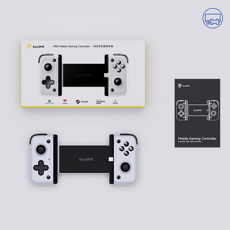 EasySMX M05 Bluetooth Type C Mobile Phone Controller for Cloud Gaming Xbox Game Pass, Call of Duty, Case Support, Hall Effect. 