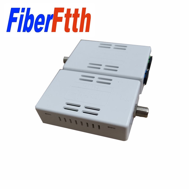 1pcs 1550nm Passive Mini CATV Optical Receiver Node with WDM. 