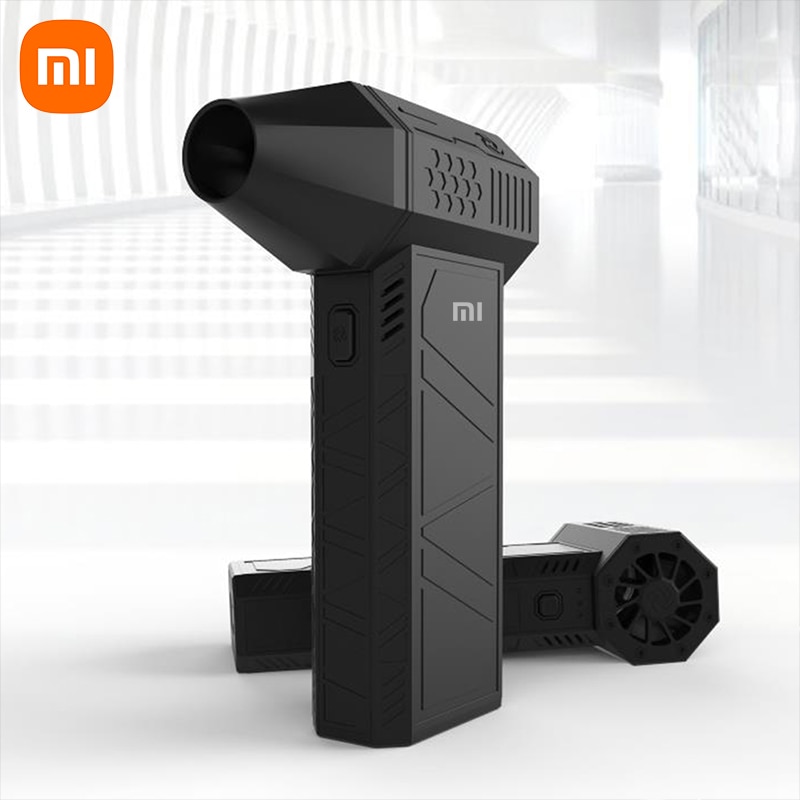Xiaomi X3 Violent Blower Mini Turbo Jet Fan Handheld 3nd Generation Brushless Motor 130,000 RPM Wind Speed 52m/s Duct Fans. 