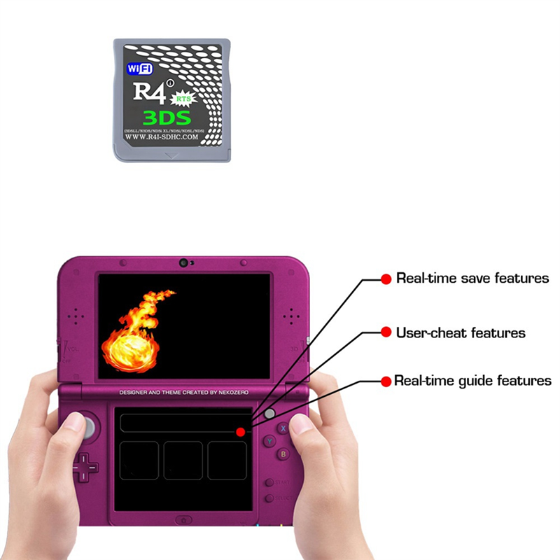 R4 Game Card R4i R4I-SDHC Burning Card Upgrade Revolution. 