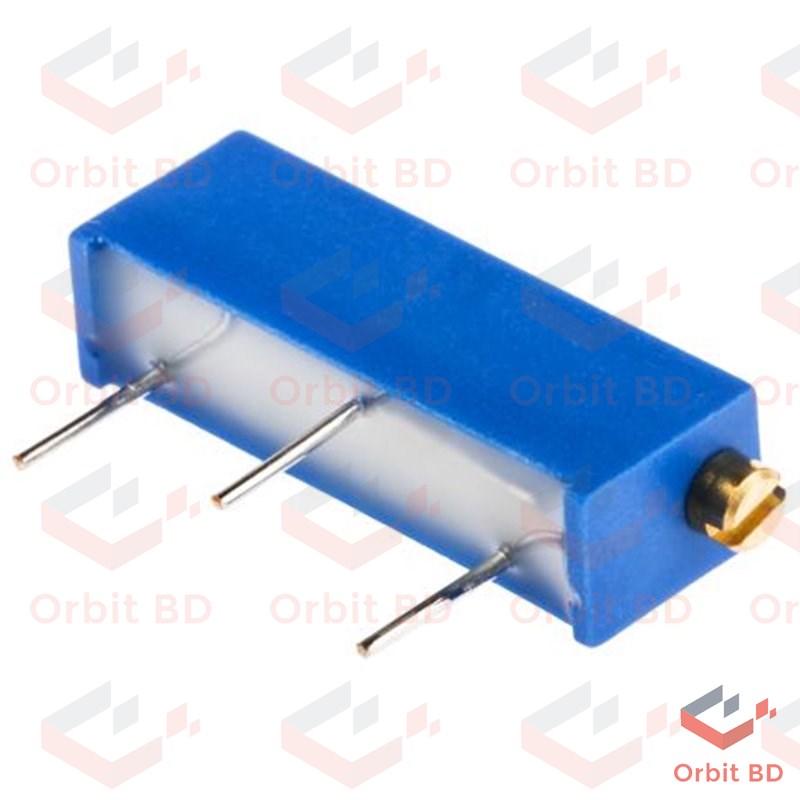 3006 204 200K Multiturn Precision Variable Resistor Cermet 200K Ohm Potentiometer 200K Ohm 204 3 Pin 750mW 19mm Trimpot Trimmer Side Linear Trimming Potentiometer VR Pot Electrical Circuitry & Parts. 
