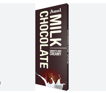 amul Milk Chocolate-125gm