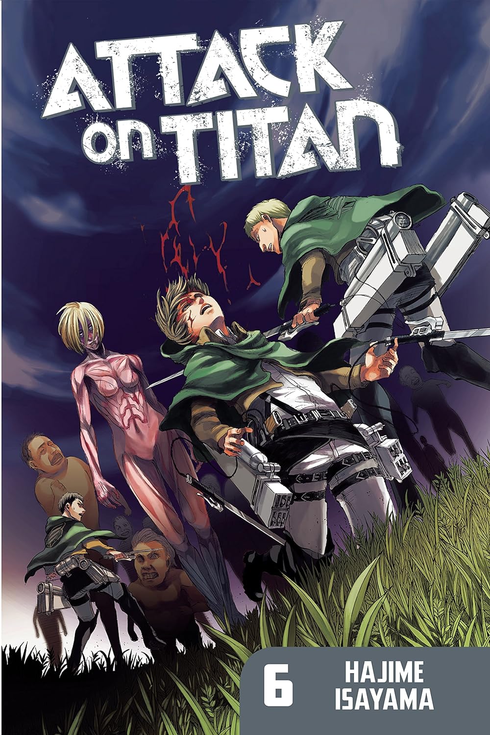 Attack on Ti t a n Vol. 3,4,5,6,7,8,9,10 only one. 