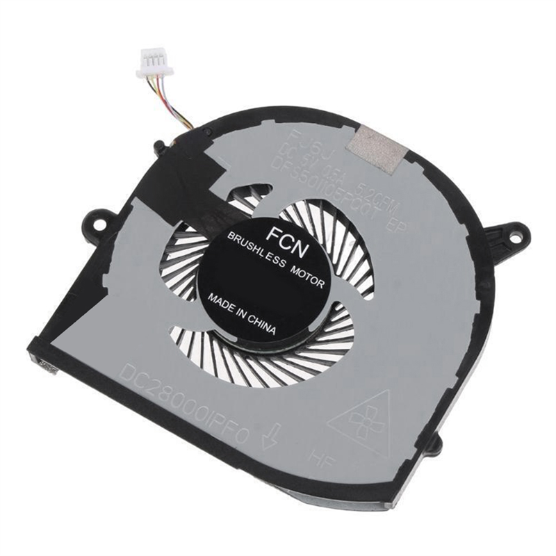 CPU+ GPU Cooling Fan Laptop CPU Cooling Fan CPU Cooling Fan for Dell XPS 15 9570 7590 Precision 5530 P56F002. 