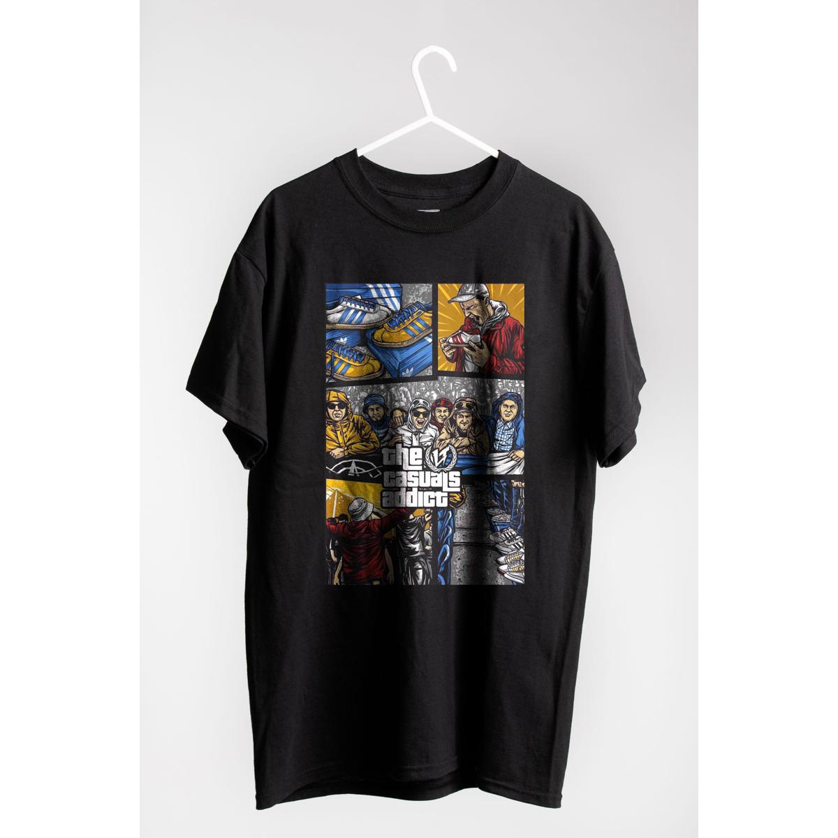 Soft Comfortable GTA design printed t-shirt For Men