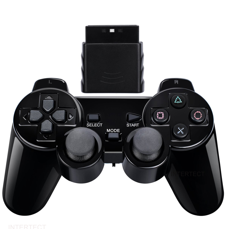 Wireless Vibrating Gamepad for Sony ps2 Gaming Controller for Playstation 2 Joystick for PC Joypad USB Game Controle