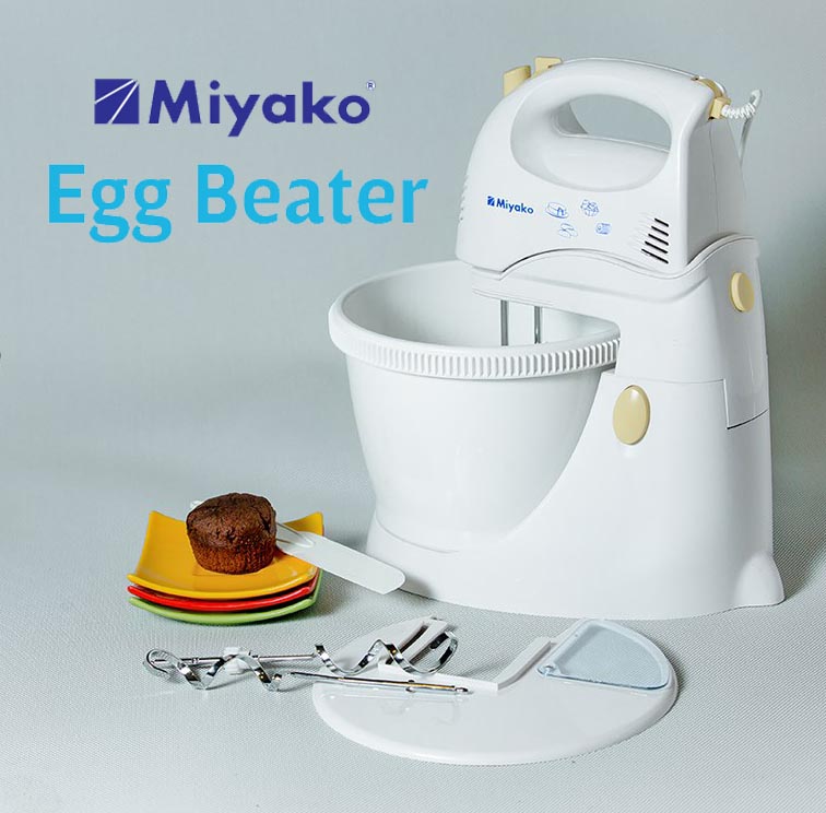 Miyako Egg Beater and Mixers SM 625 200W White