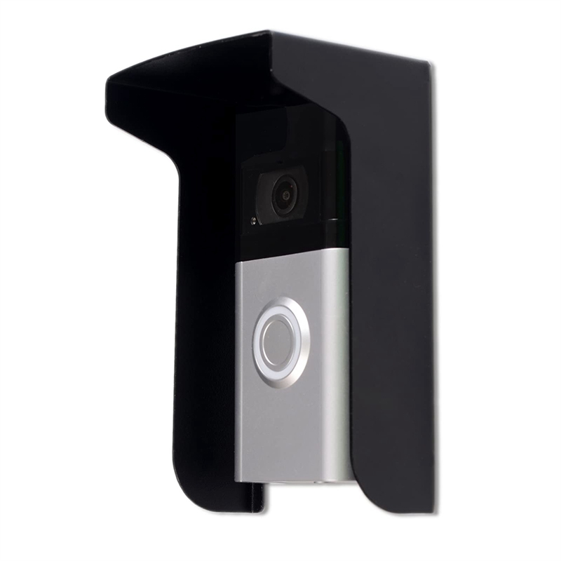 Doorbell Rain Cover Metal Anti-Theft Doorbell Door Bracket for Video Doorbell Cover Bracket