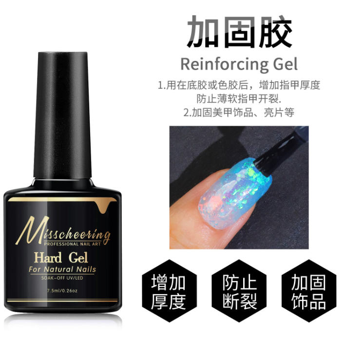 【The Edge of Beauty】Monja 8Ml Nail Adheive Uv/Led oak-Off Gel Polih Fale Nail Acceorie Decoration Pate Diy Art Glue Manicure Tool