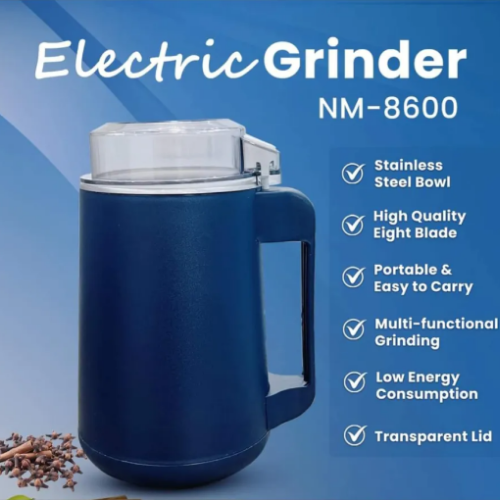 Stainless Steel Electric Spice Grinder Smart Electric Grinder Machine - 950 Watt - Lifestyle Mall - Image 2