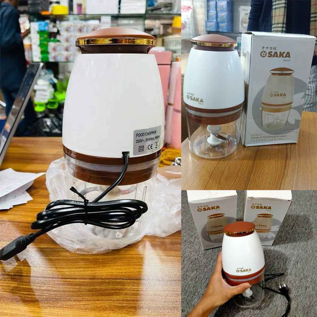 Multifunctional Food Processor Electric Grinder Chopper Baby Food Processor Fast Fruit Blender. 