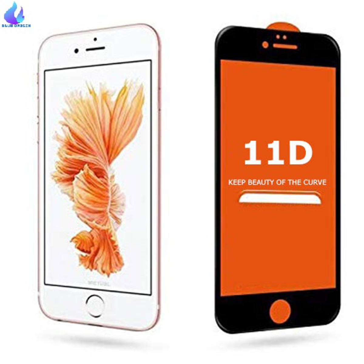 6D Curved 9H Hardness [ Eye Protector ] Edge to Edge Smooth Touch Tempered Glass Screen Protector  For  Apple iphone 6s