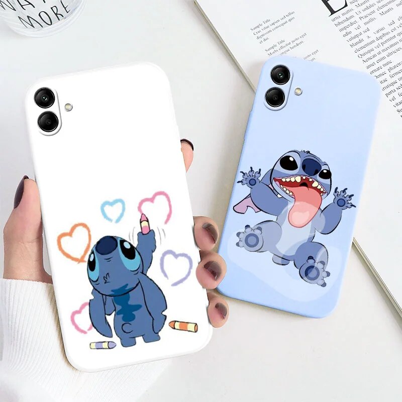 For Samsung Galaxy A04 Phone Case Disney Cartoon Stitch Silicone Funda For Samsung A04S A04E A 04 A 04S GalaxyA04 TPU Back Cover. 