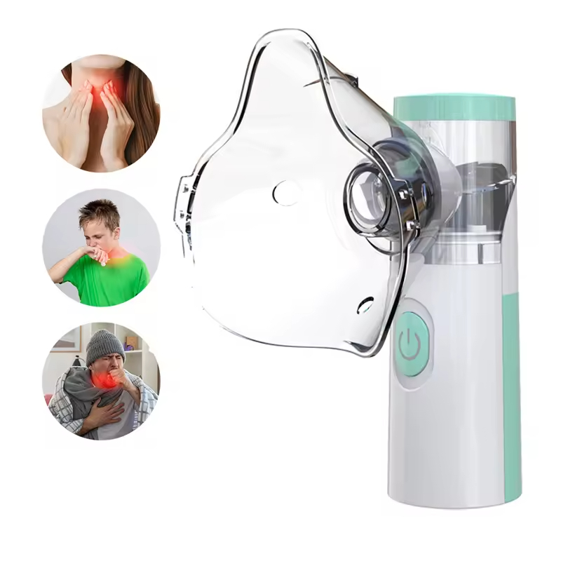 Mesh Portable Nebulizer Silent Mini First Aid Kit Handheld Asthma Inhaler Atomizer Kids Adult Outdoor Saving Emergency Device Demoo. 
