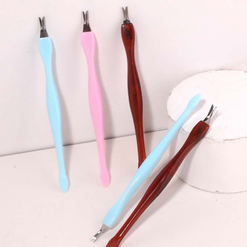 Nail Tools Cuticle Fork Sharp Cuticle Push Tool for Removing Barbs and Manicure. 