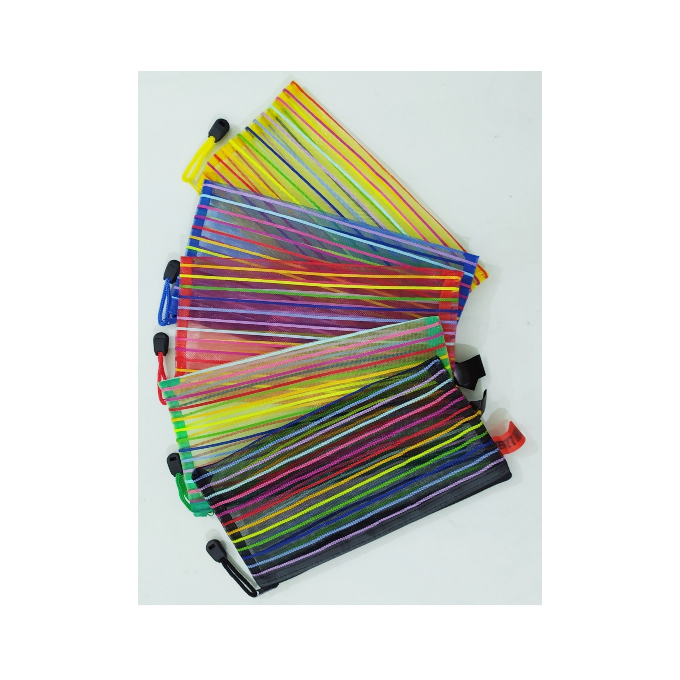 Pencil and Pen Net Bag / Pen and Pencil Net ( 05 Pcs ). 