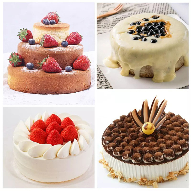 1Pc Round Silicone Cake Mold Silicone Mould Silicone Baking Pan For Pastry Cake BDM. 