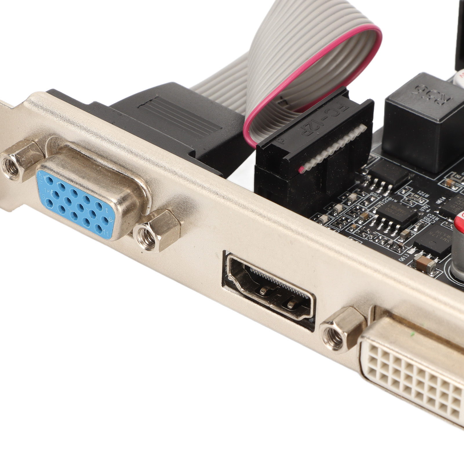 HD6450 Graphics Card, Strong Processing Capacity 2GB Graphics Card for Office. 