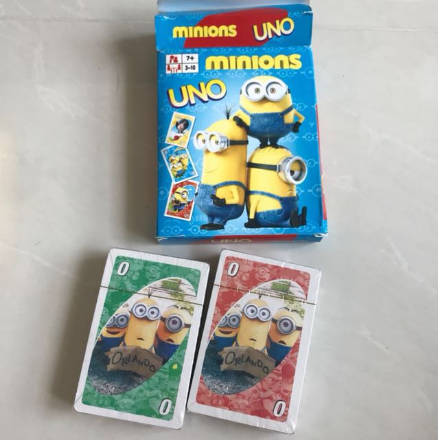 UNO Card Minions.... 