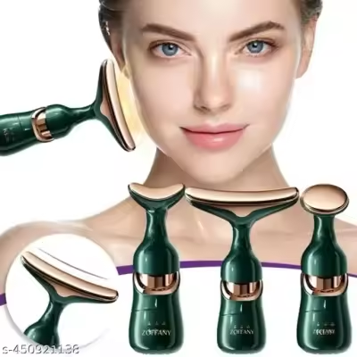 3 In 1 Face Massager Neck Facial massager (ফ্রী ব্যাটারি।) | Daraz.com.bd