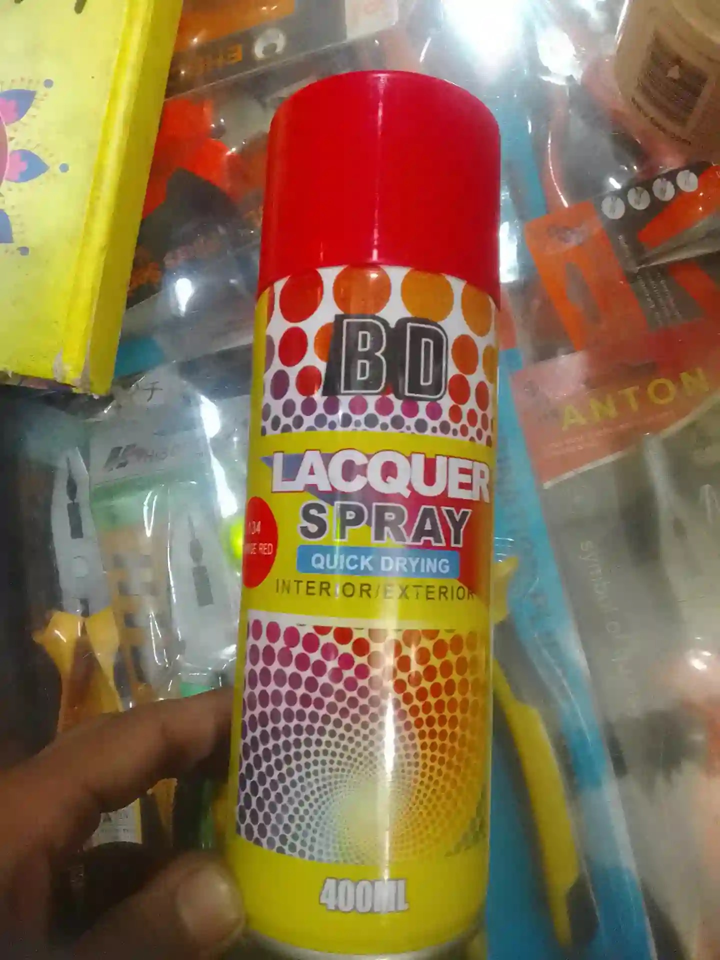 Spray Paint Orange Red (Code 134)