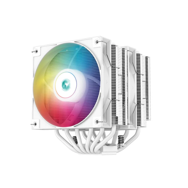 DeepCool GAMMAXX AG620(WHANMN G-2) 120mm Dual Tower White ARGB Air CPU Cooler. 