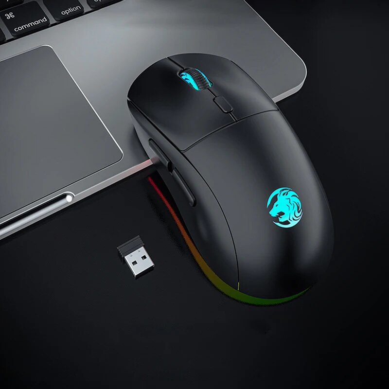 G301 Rechargeable USB 2.4G Wireless Bluetooth RGB Light Gaming Mouse Desktop PC Computers Notebook Laptop Mice Mause Gamer Cute. 