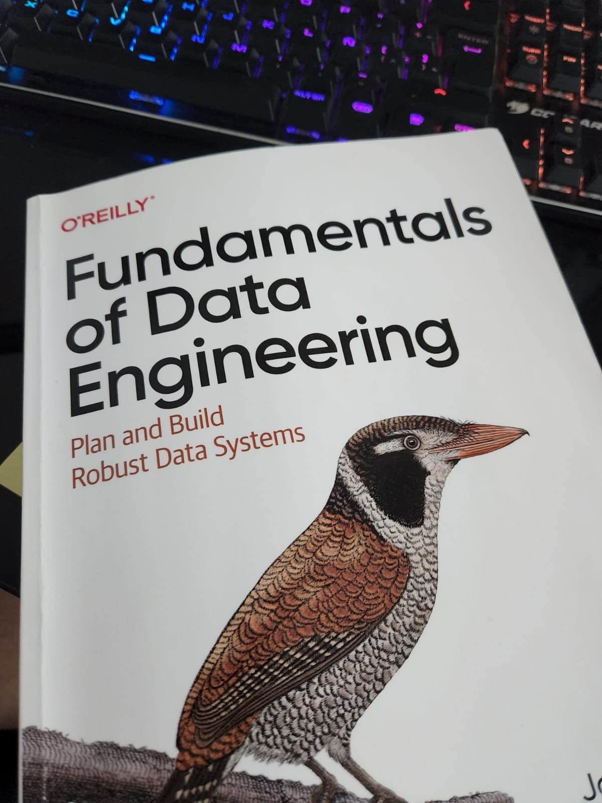 Fundamentals of Data Engineering: Plan and Build Robust Data Systems by Joe Reis and Matt Housley. 