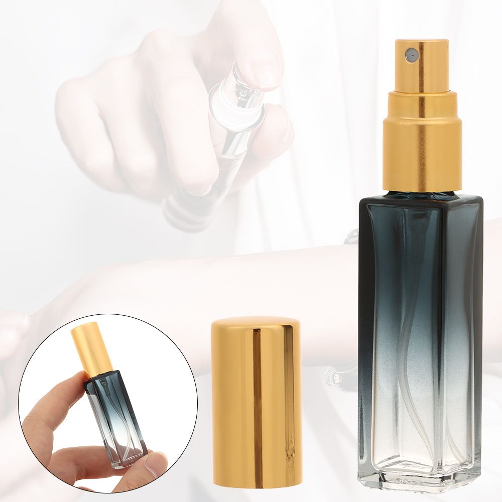 ALEXIS BAGS Empty Portable Leak Proof Gradient Color Refillable Perfume Bottles Perfume Sprayer Mini Size. 