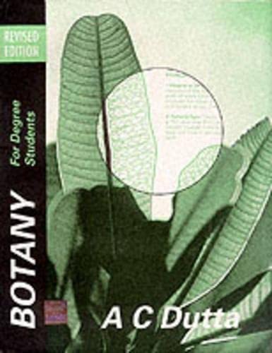 Botany for Degree Students By A. C. Dutta